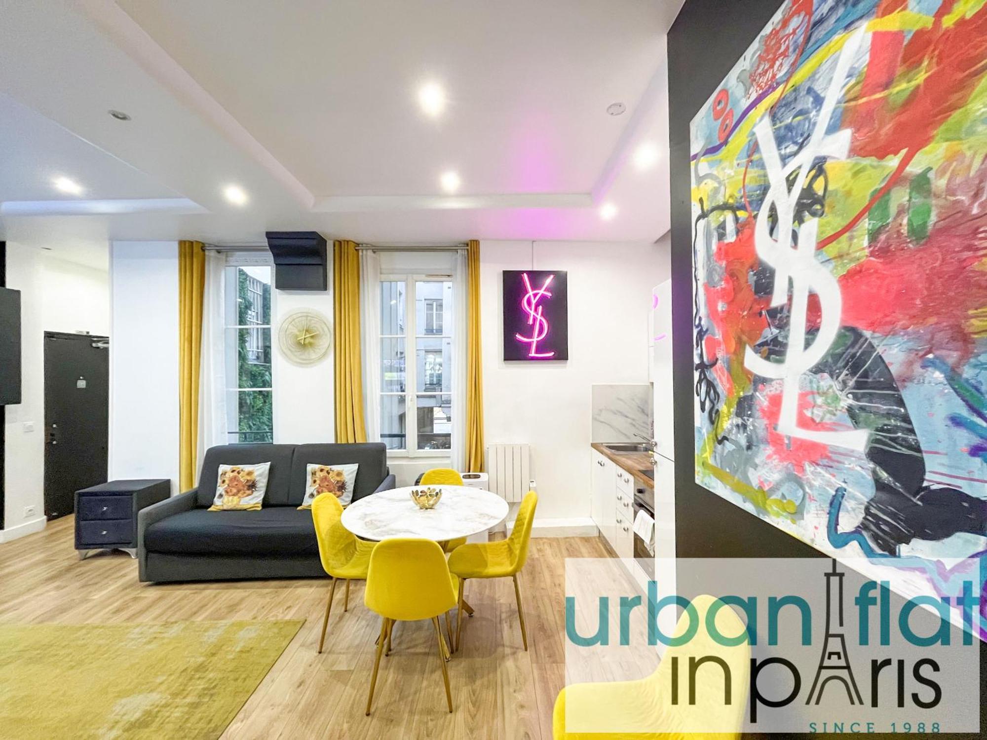 Ferienwohnung 156 - Urban Ysl Flat In Montorgueil Paris Exterior foto